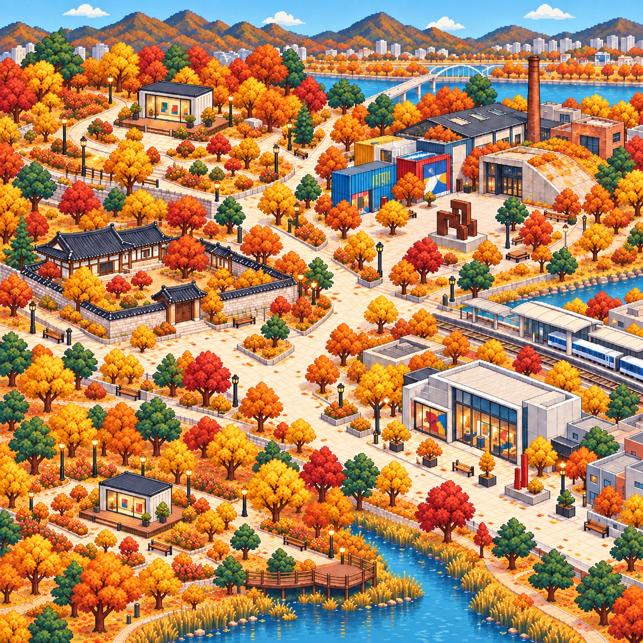 Gwangsan-gu, Starlight Art Museum in Seonun and Sochon Art Factory.