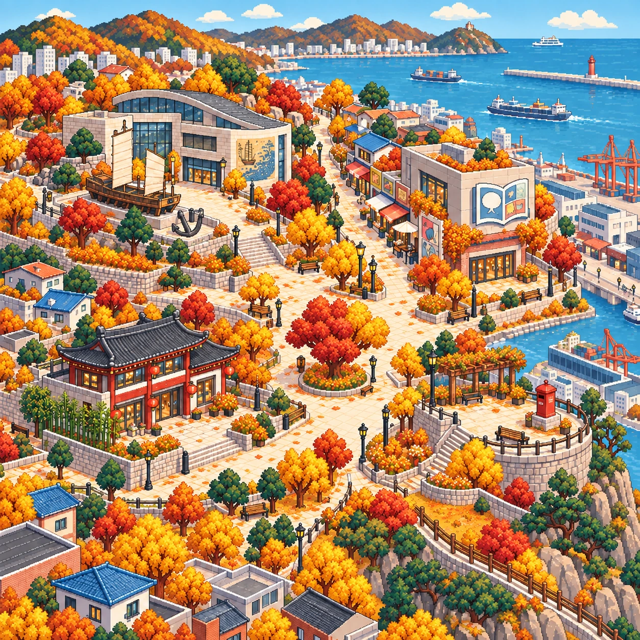 동구, 개항의 역사와 전망