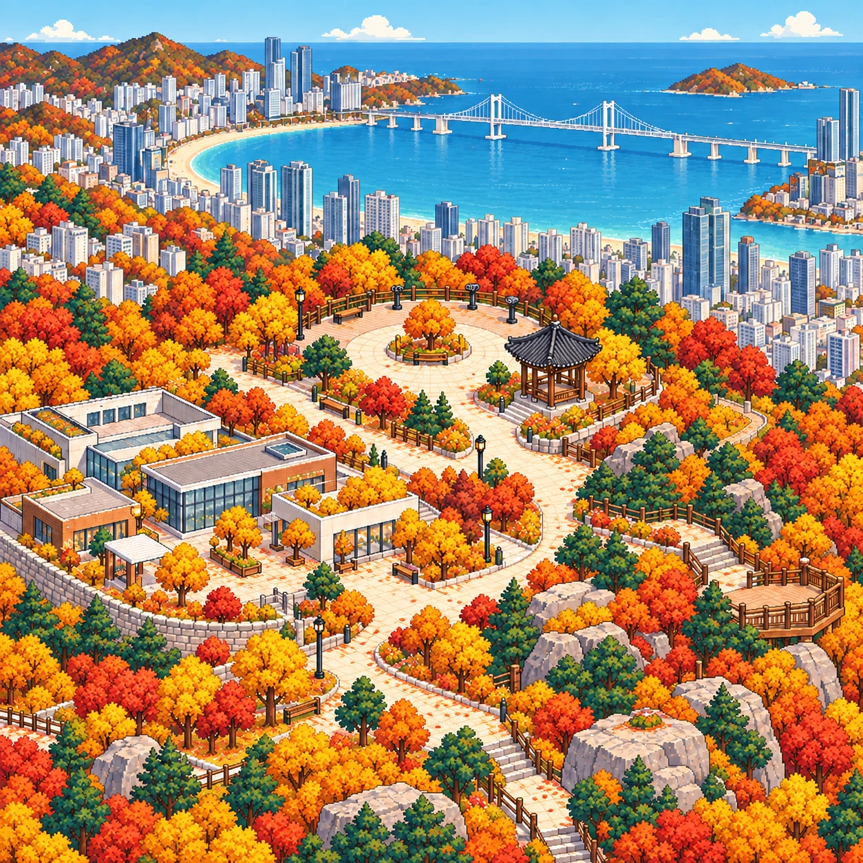 수영구, 황령산에서 바라본 부산