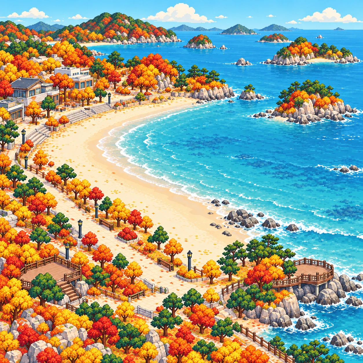 Sinan-gun, Daegwang Beach.