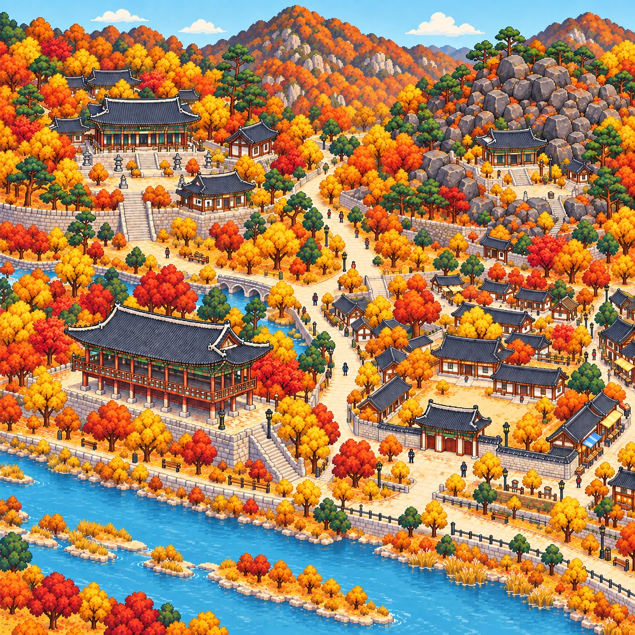 Miryang-si, Explore temples and pavilions in Miryang-si.