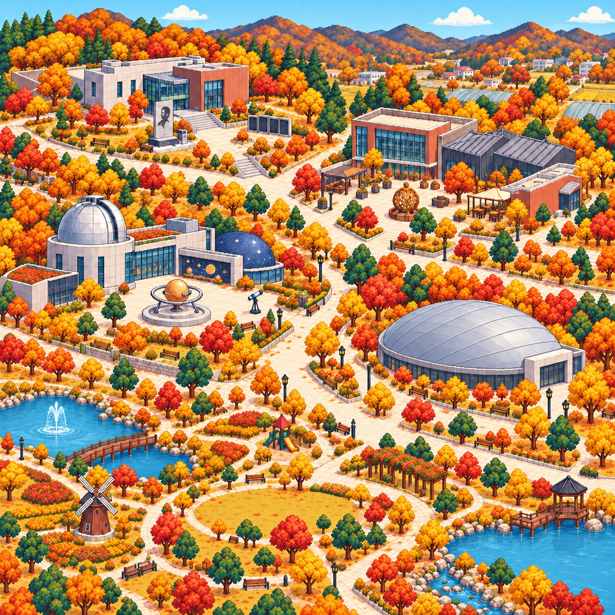 Anseong-si, Park Du-jin Literature Museum and Anseong Machum Craft Culture Center.
