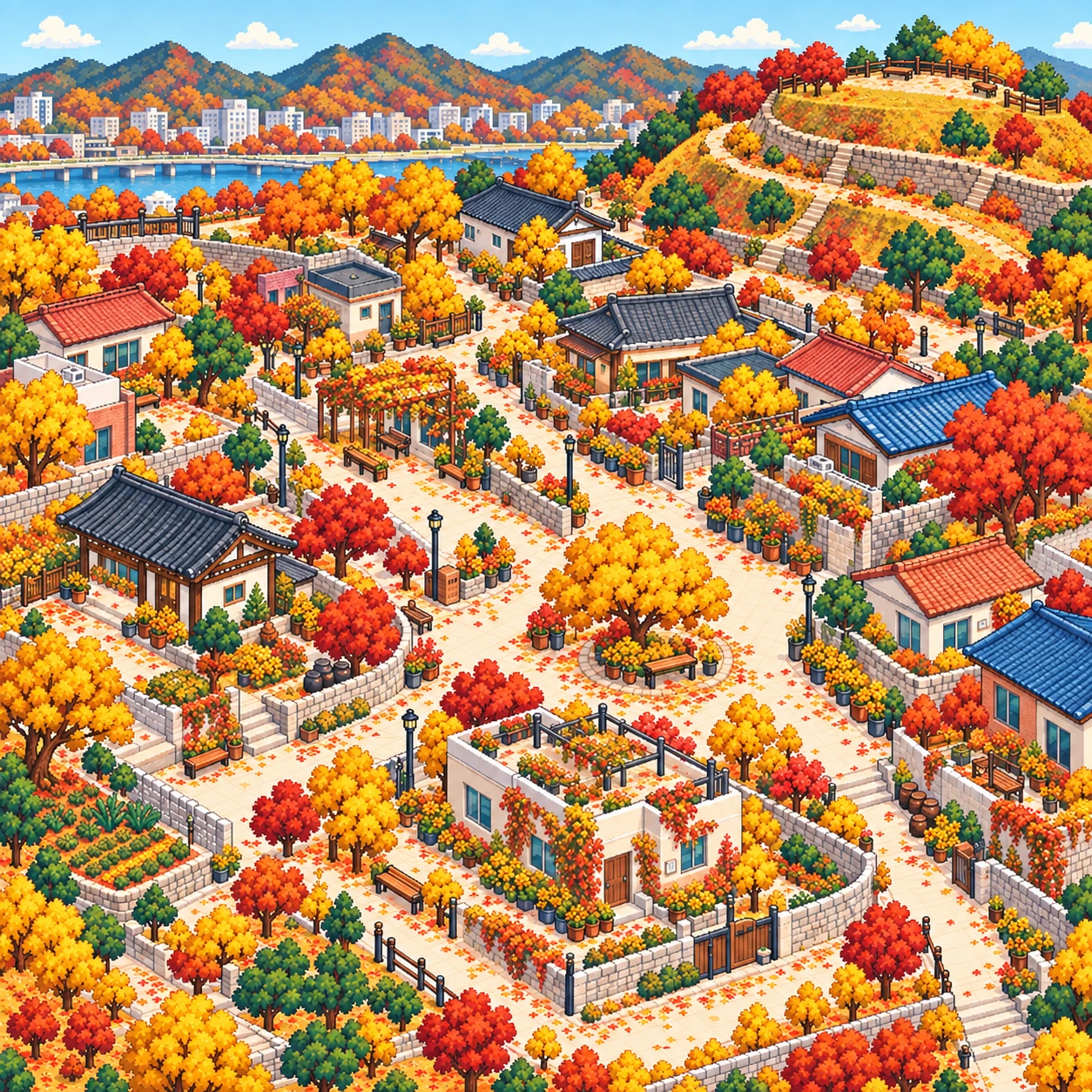 서구, 달성토성마을 골목정원