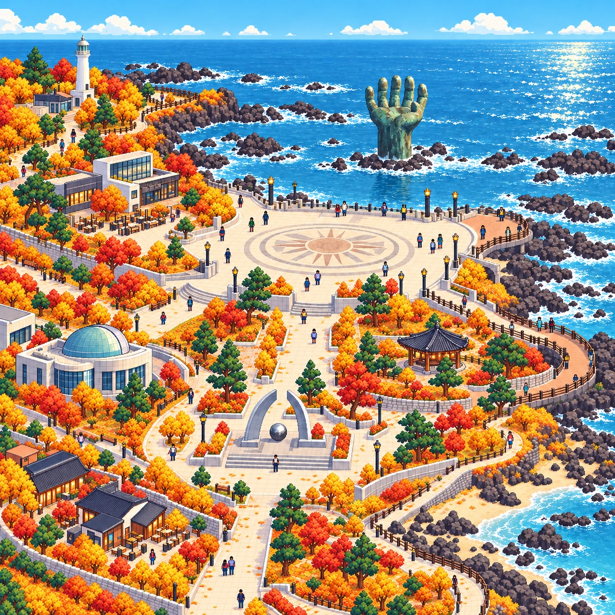 Pohang-si, Enjoy an outing to Homigot in Pohang-si.