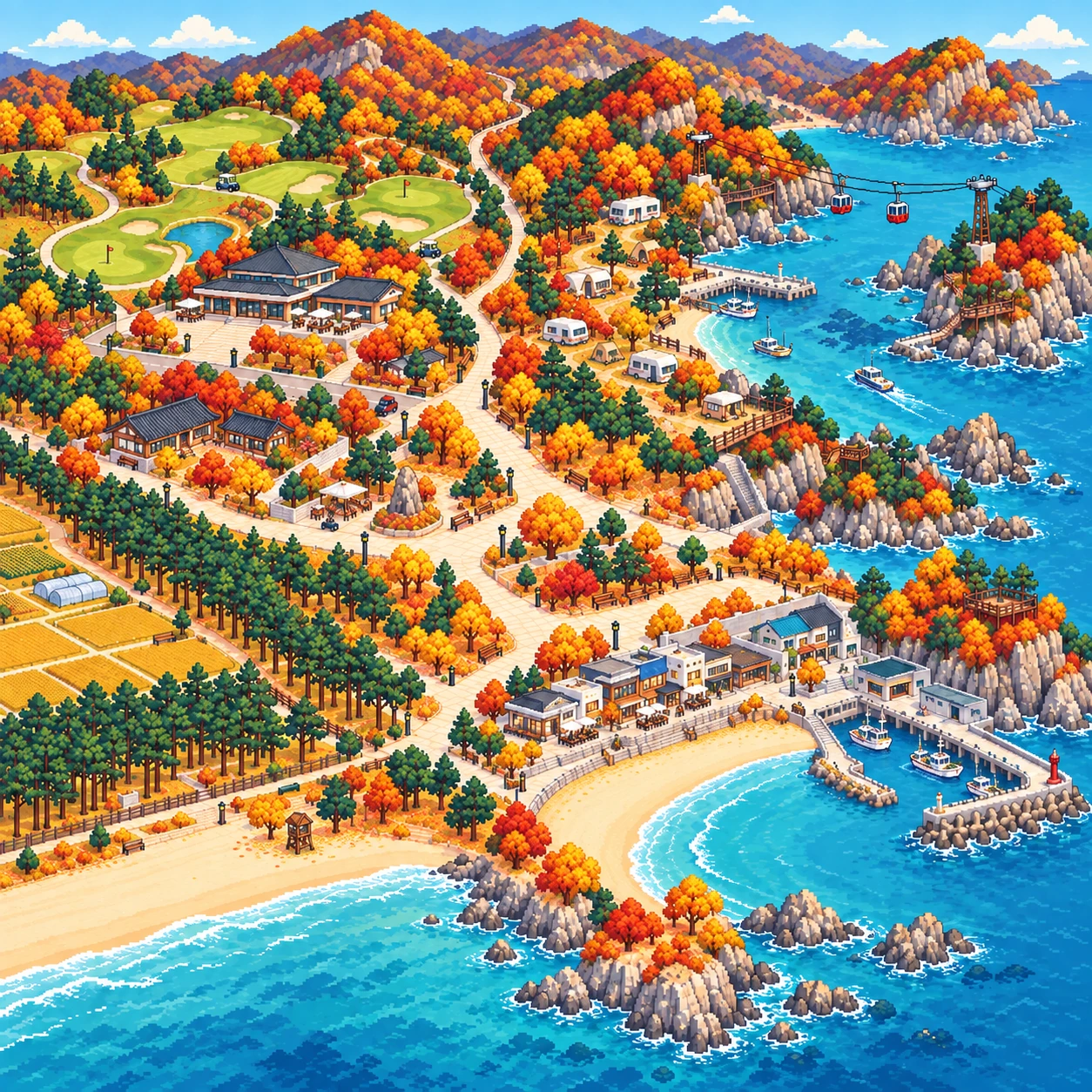 Samcheok-si, The sea and forest trails of Samcheok.