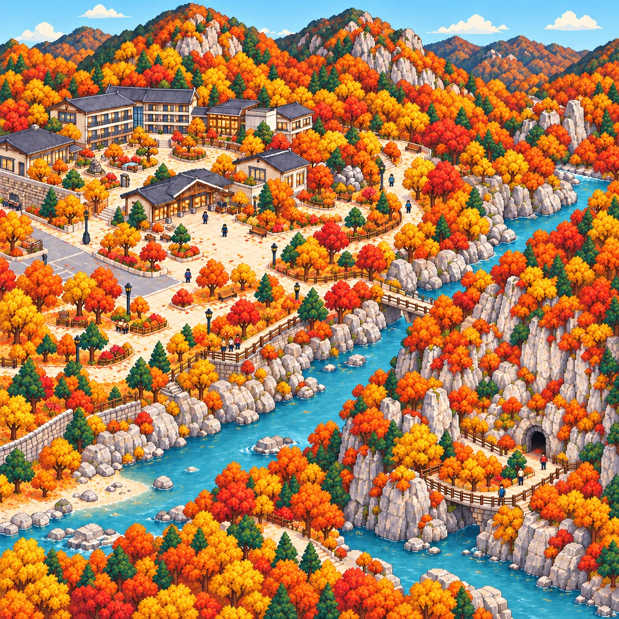 Uljin-gun, Uljin's hot springs and caves.
