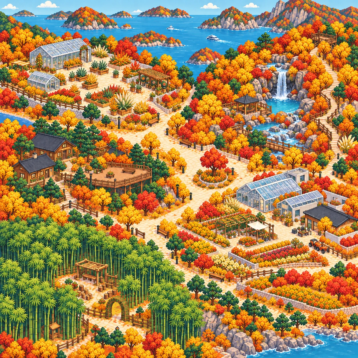 Geoje-si, Explore forests and flower gardens in Geoje-si.